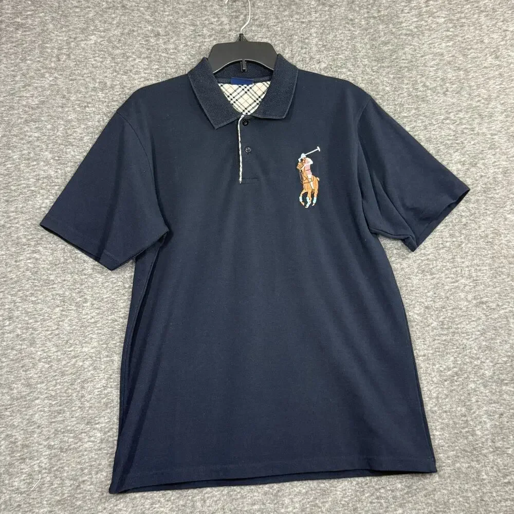 Polo Ralph Lauren Big Pony Polo Size XL Blue Short Sleeve